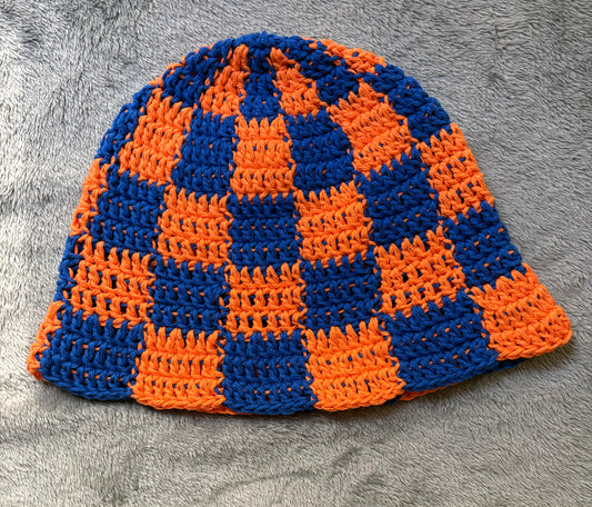 “Orange and Blue Skies” bucket hat