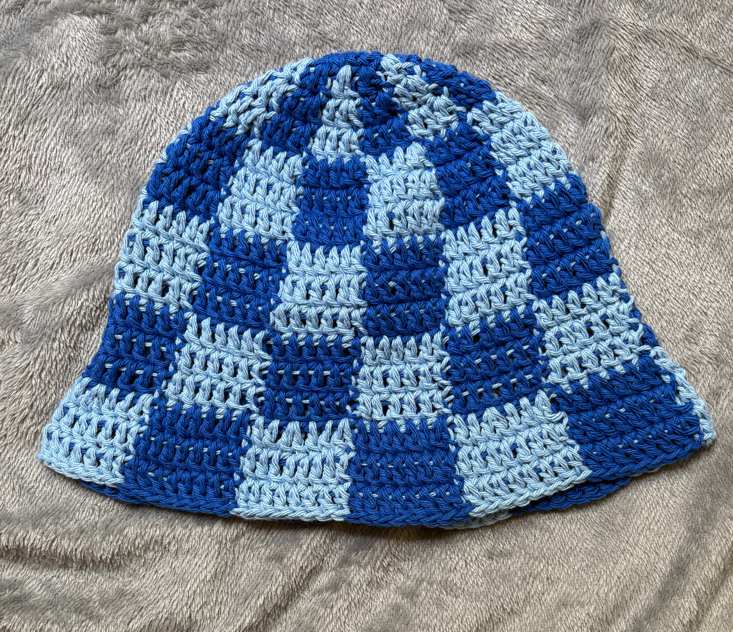 Checkerboard Bucket Hat